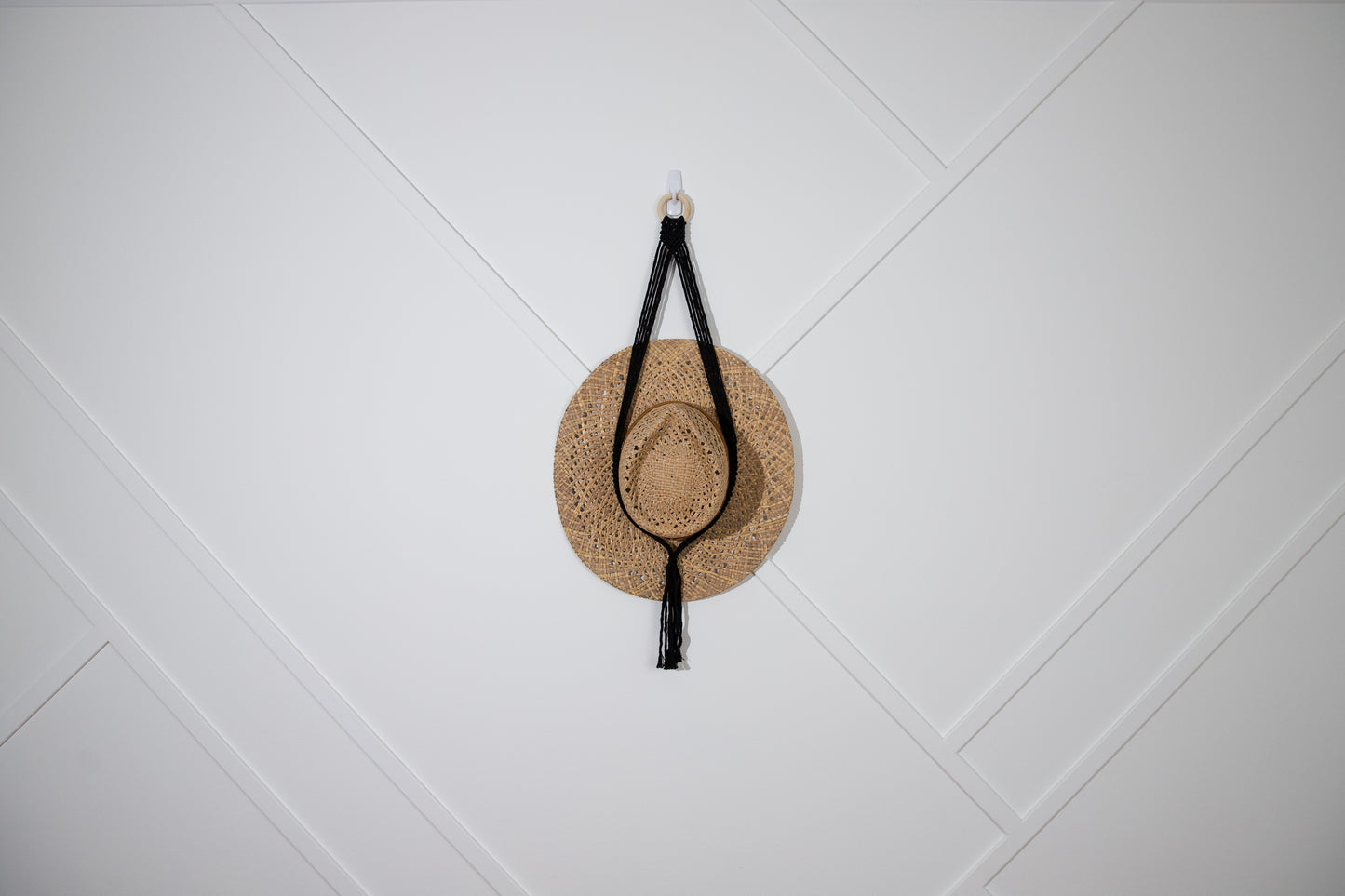 Macrame Hat Hanger Single