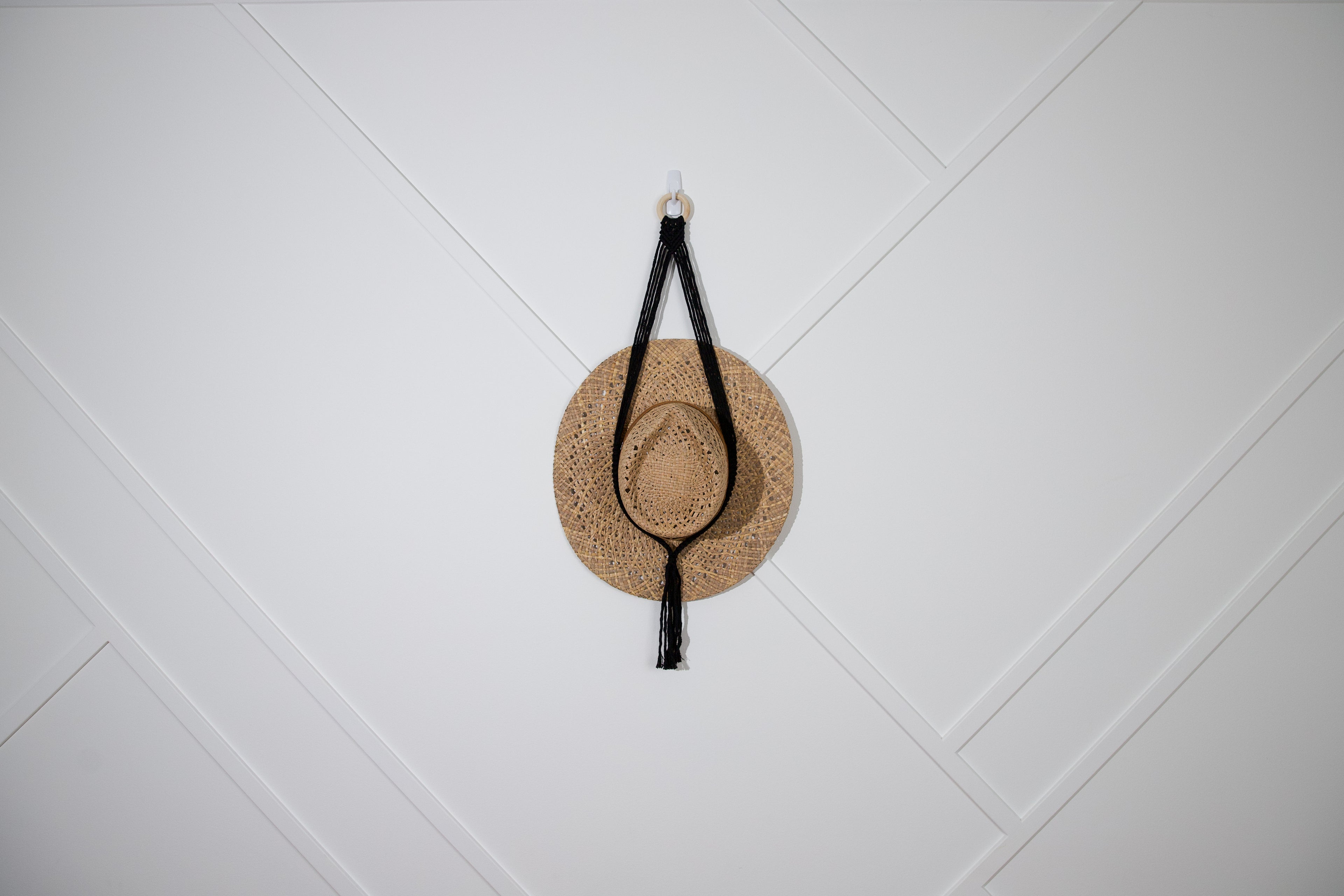 Macrame Hat Hanger Single