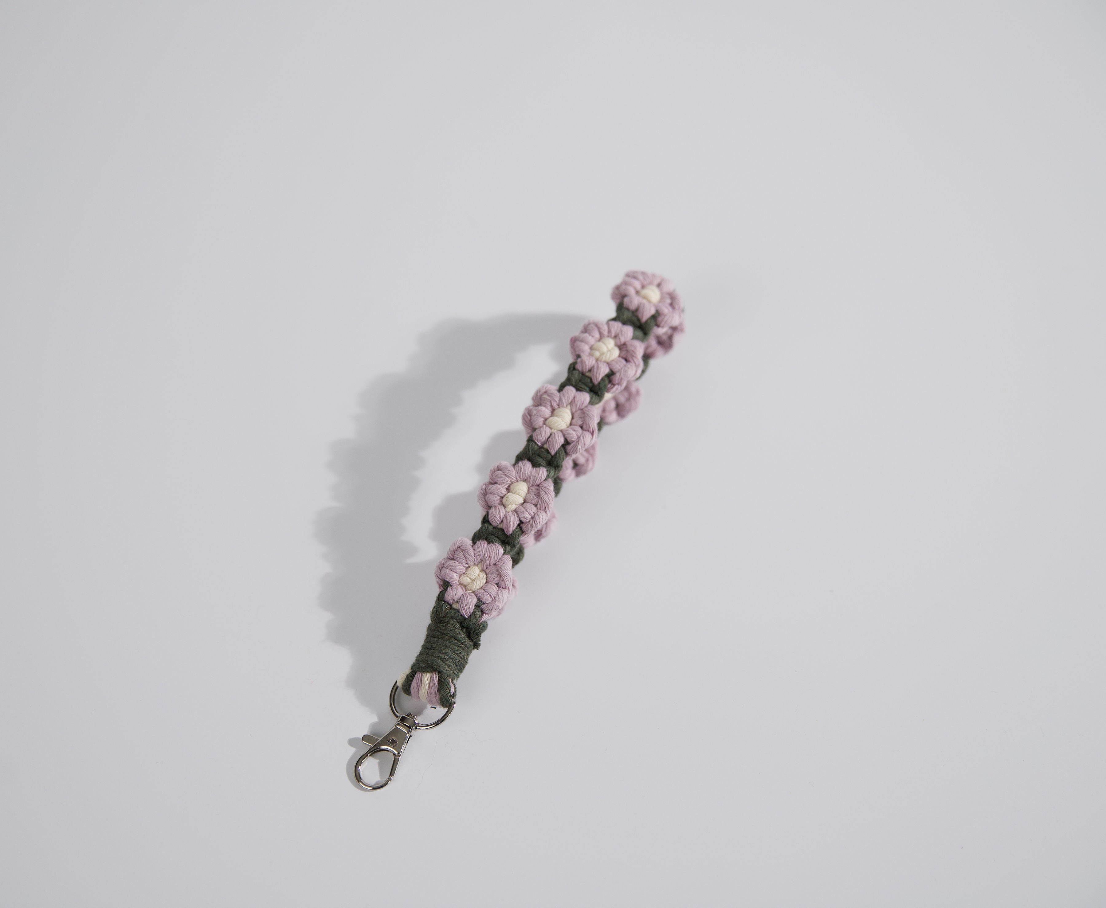 Macrame Daisy Wristlet - New Colours
