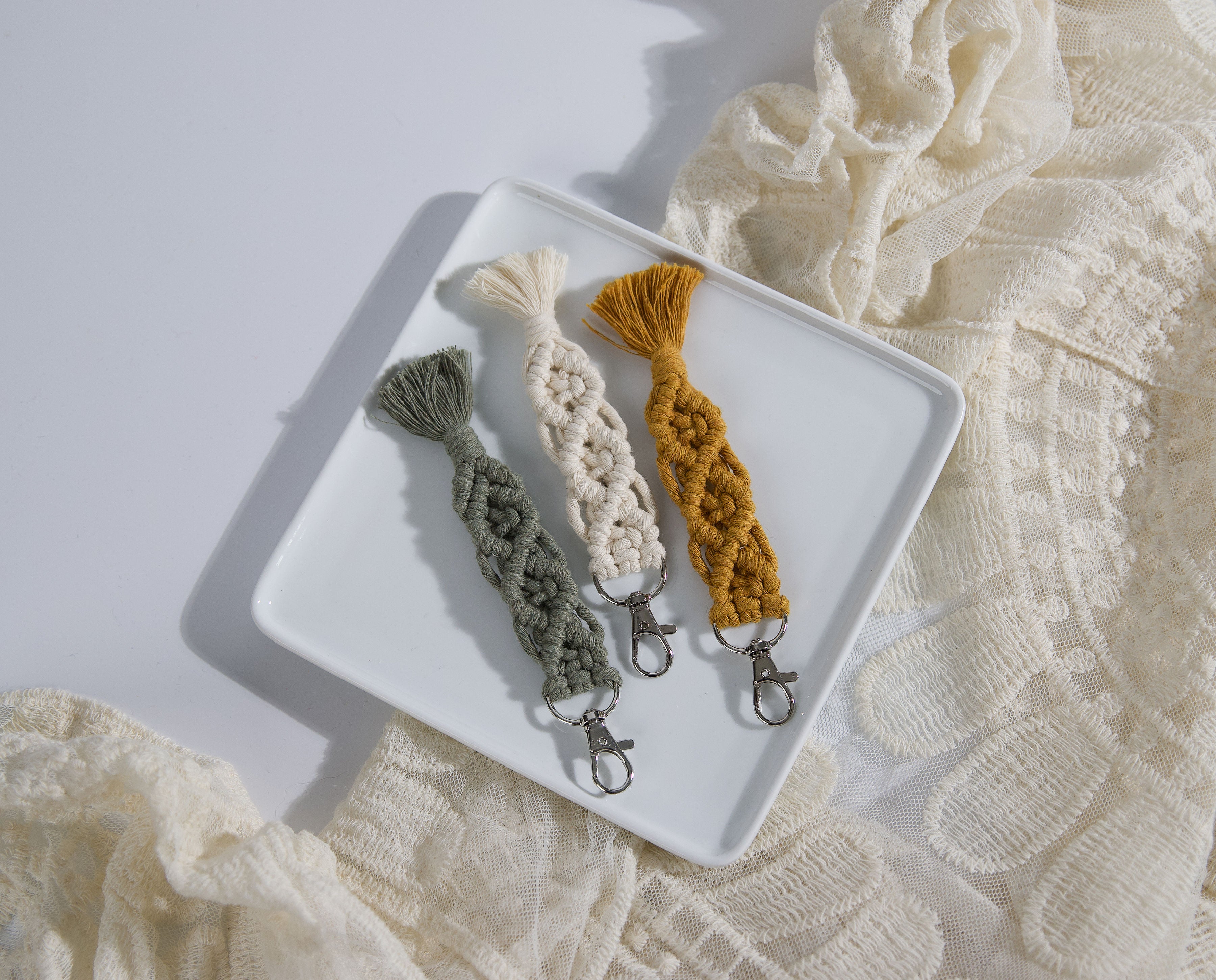 Macrame Keychain