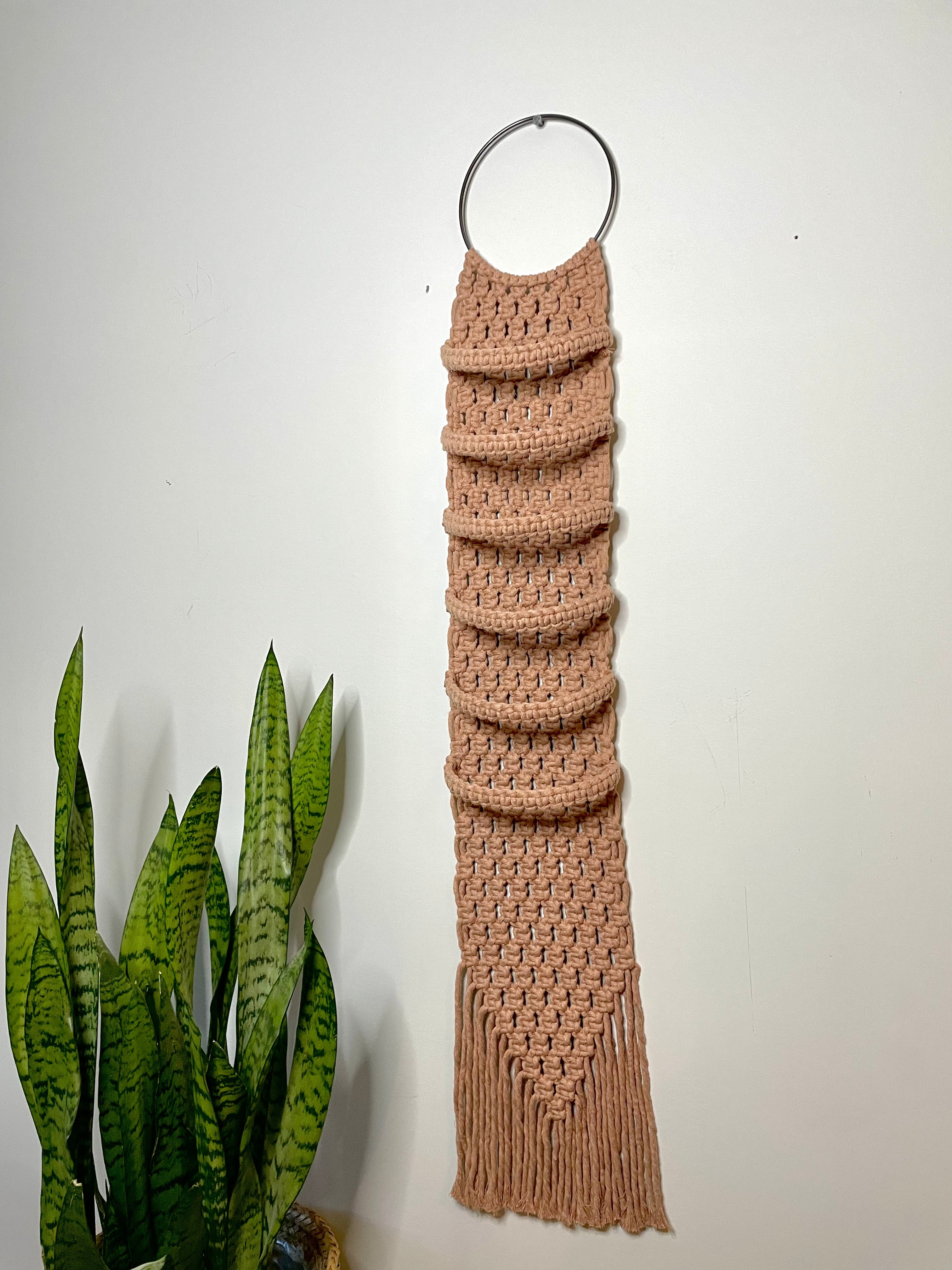 Macrame Baseball Hat Hanger